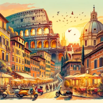 Historic Rome Exploration: Ancient Marvels & Italian Delights in Rome, Italy