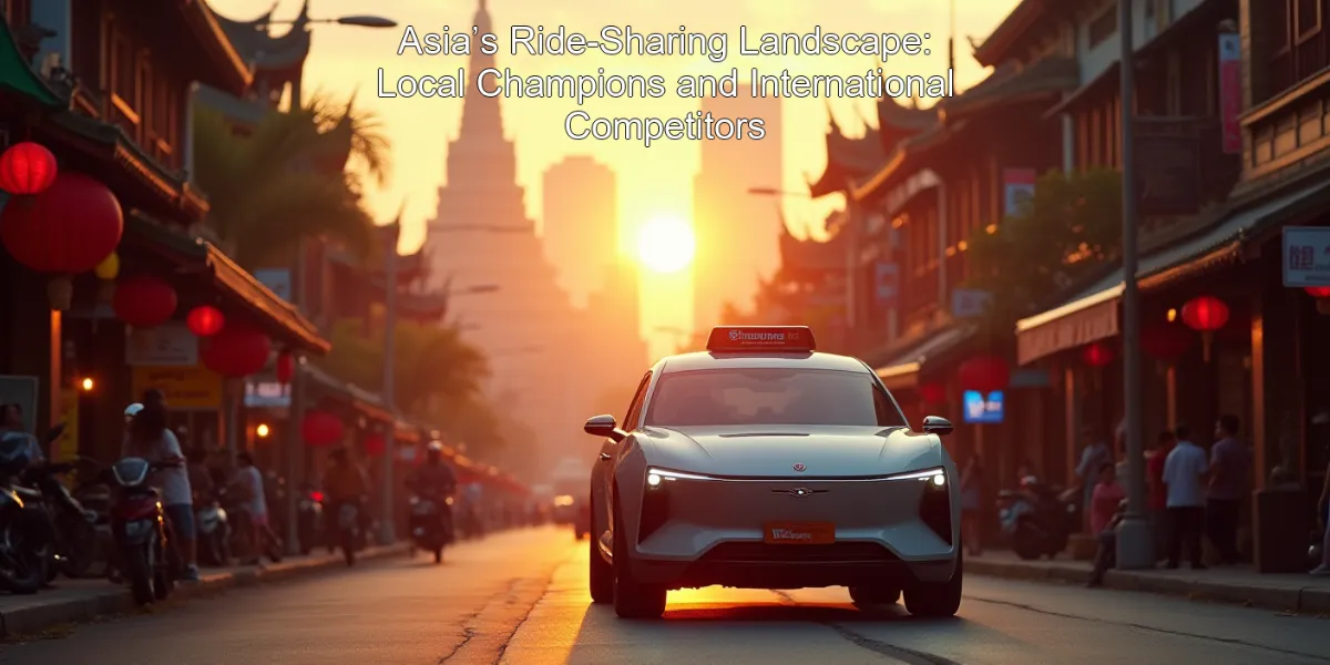 Asia’s Ride-Sharing Landscape: Local Champions and International Competitors