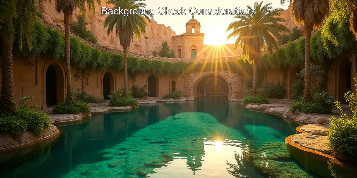 Background Check Considerations