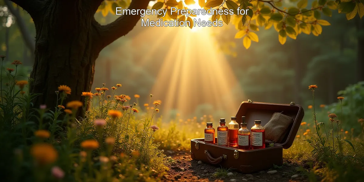 Emergency Preparedness for Medication Needs