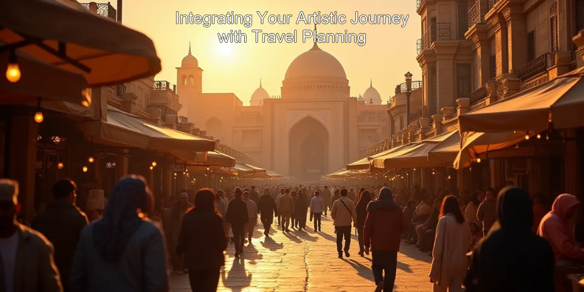 Integrating Your Artistic Journey with Travel Planning