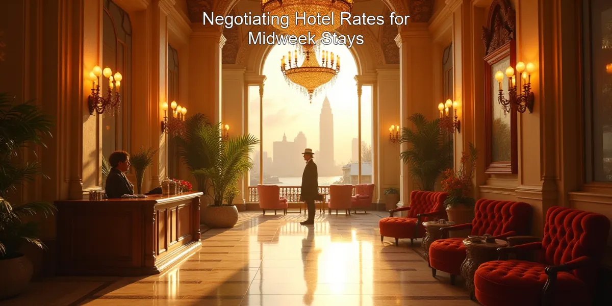 Negotiating Hotel Rates for Midweek Stays