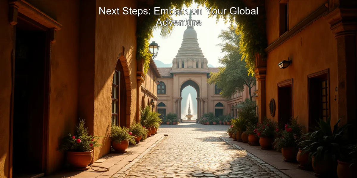 Next Steps: Embark on Your Global Adventure