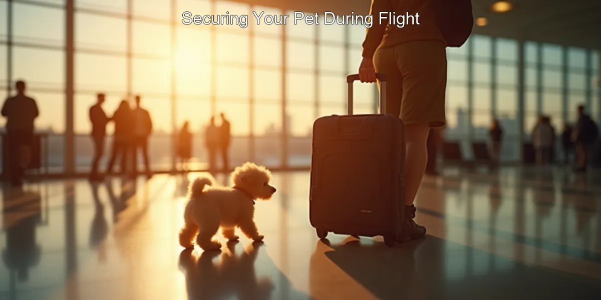 Securing Your Pet During Flight