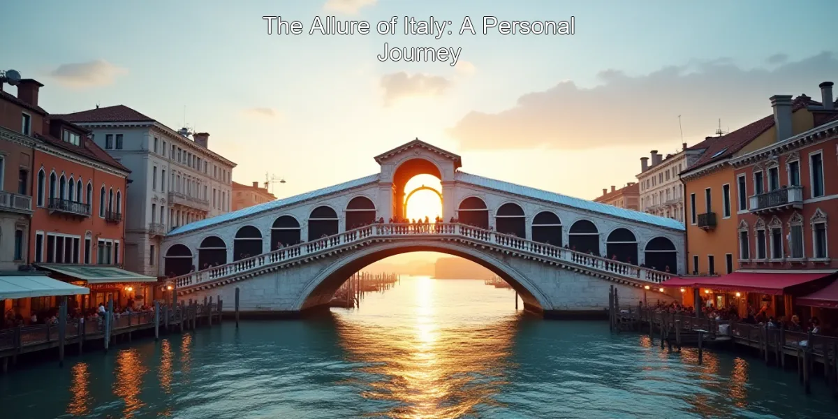 The Allure of Italy: A Personal Journey