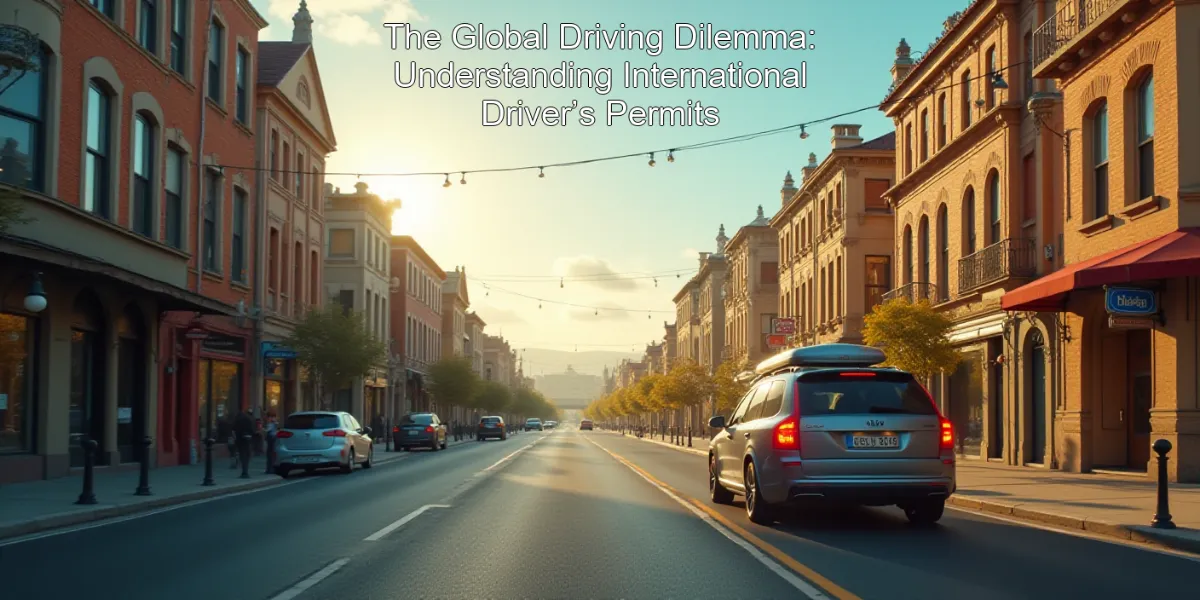 The Global Driving Dilemma:  Understanding International Driver’s Permits