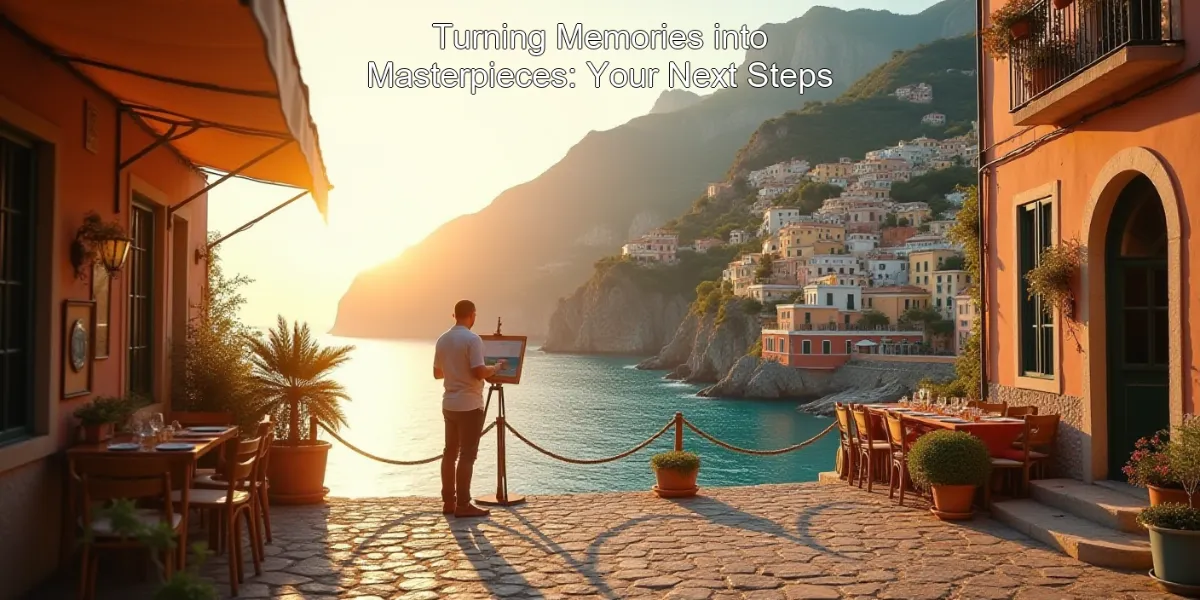 Turning Memories into Masterpieces: Your Next Steps