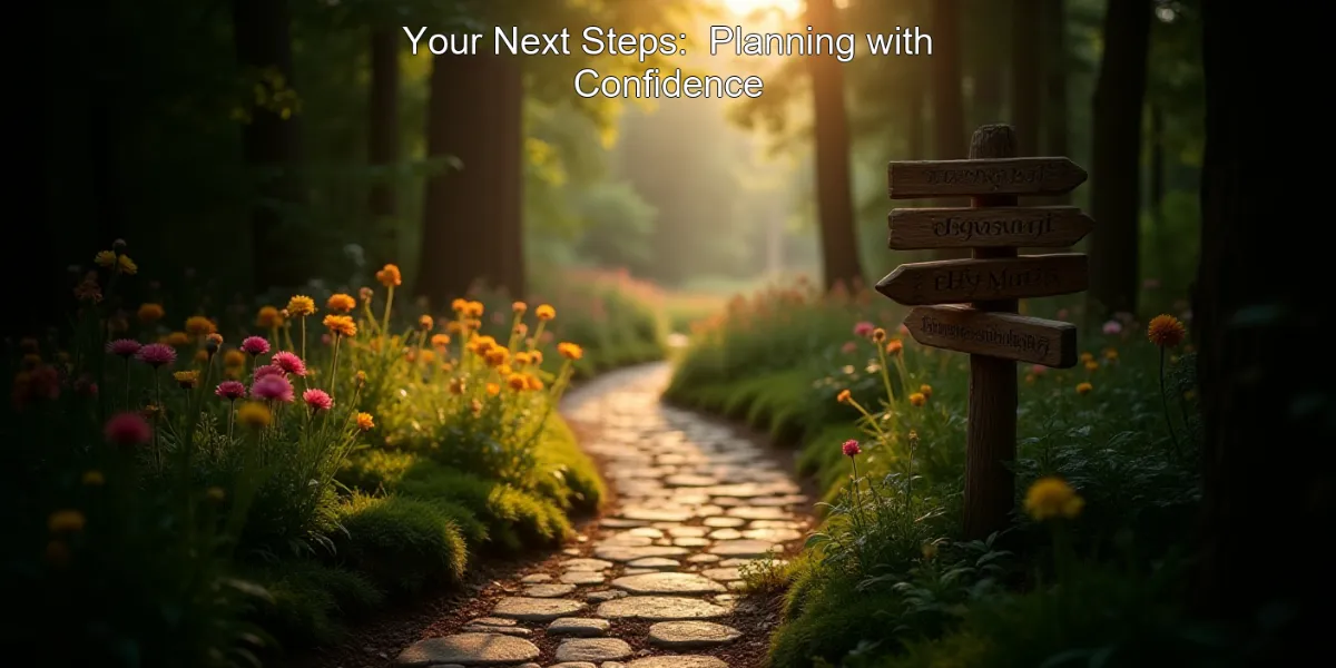 Your Next Steps:  Planning with Confidence