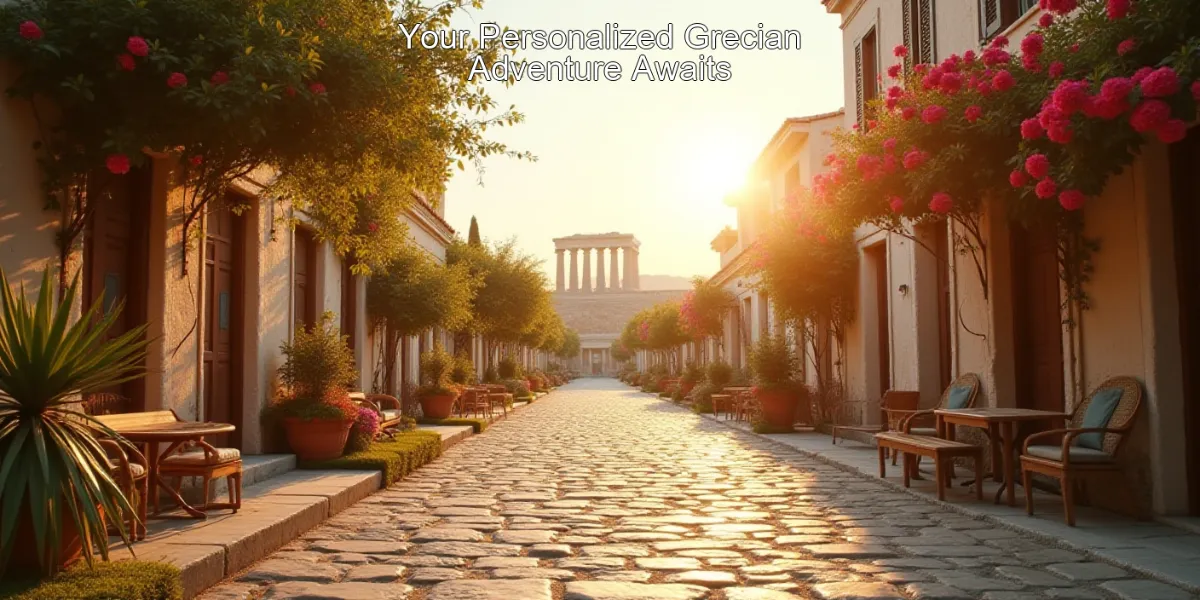 Your Personalized Grecian Adventure Awaits